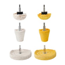 Aluminum Wheel Polishing Kit Drill Buffing Car Motorcycle Rim Chrome Stainl 6Pcs