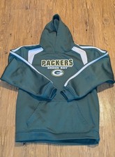 NFL Team Apparel Green Bay Packers Youth Hoodie  Size XL B12