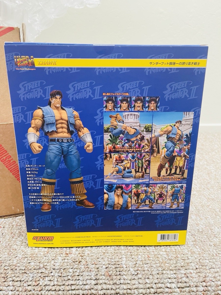 T-Hawk StormCollectibles Street Fighter Action Figure In Hand