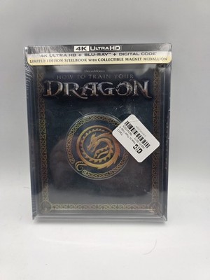 HOW TO TRAIN YOUR DRAGON (4K Ultra HD + Blu-Ray, 2025) SteelBook -Like New