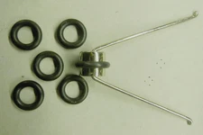 Rubber O-ring for old NCR  brass cash register bill weights   1/2 PRICE NOW !!!