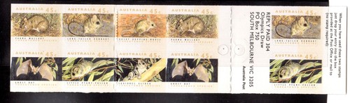 AUSTRALIA 1992 Threatened Species booklet MUH - Picture 2 of 3