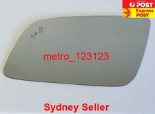 LEFT PASSENGER SIDE MIRROR GLASS FOR HOLDEN COMMODORE VF 2013 - 2017