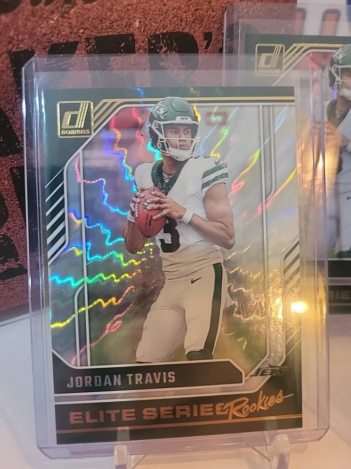 2024 Panini Donruss New York Jets Lot.. Travis..corley..walker.. Rodgers.. - Image 2 of 4