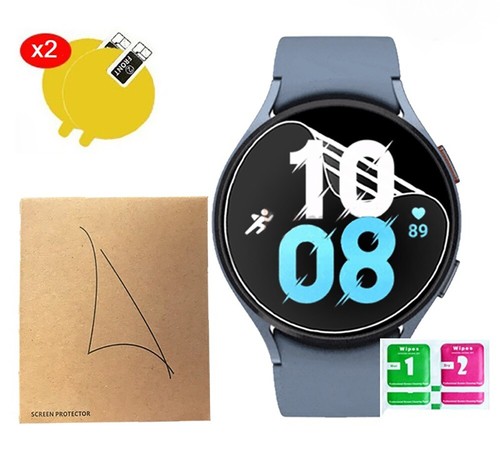 2 x Hydrogel Screen Protector Film For Samsung Galaxy Watch 5 6 40mm / 44mm - 第 1/13 張圖片