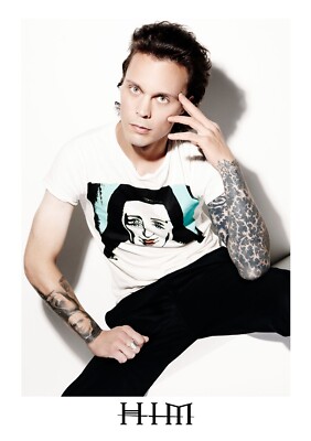 Him - Ville Valo - Promo Photo 2009 - Screamworks: Love In Theory And Practice
