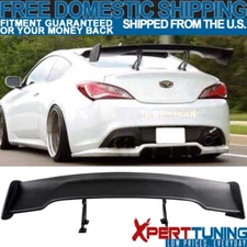 Fit For Subaru 57 Inches GT Style Adjustable Trunk Spoiler Unpainted Black - ABS