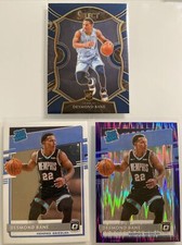 2020-21 Donruss Optic Desmond Bane Purple Shock, Base Rated Rookie, Select Base