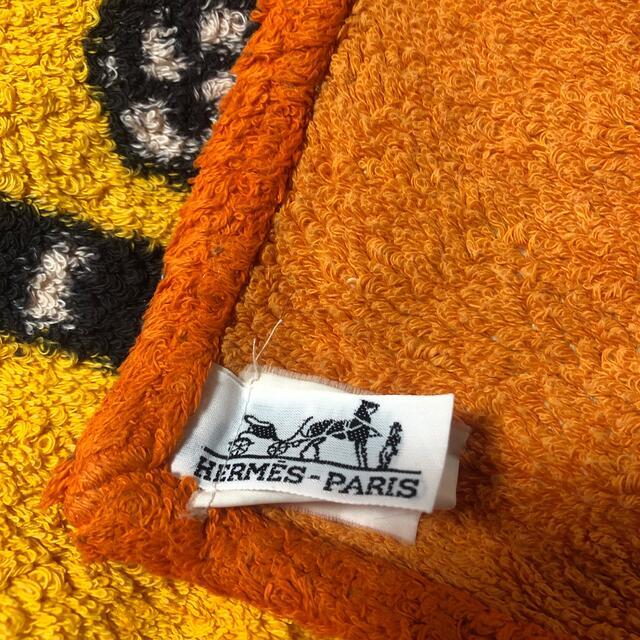 稀少 HERMES-PARIS 豹デザイン バスタオル 約65×90 $_12.JPG?set_id=880000500F