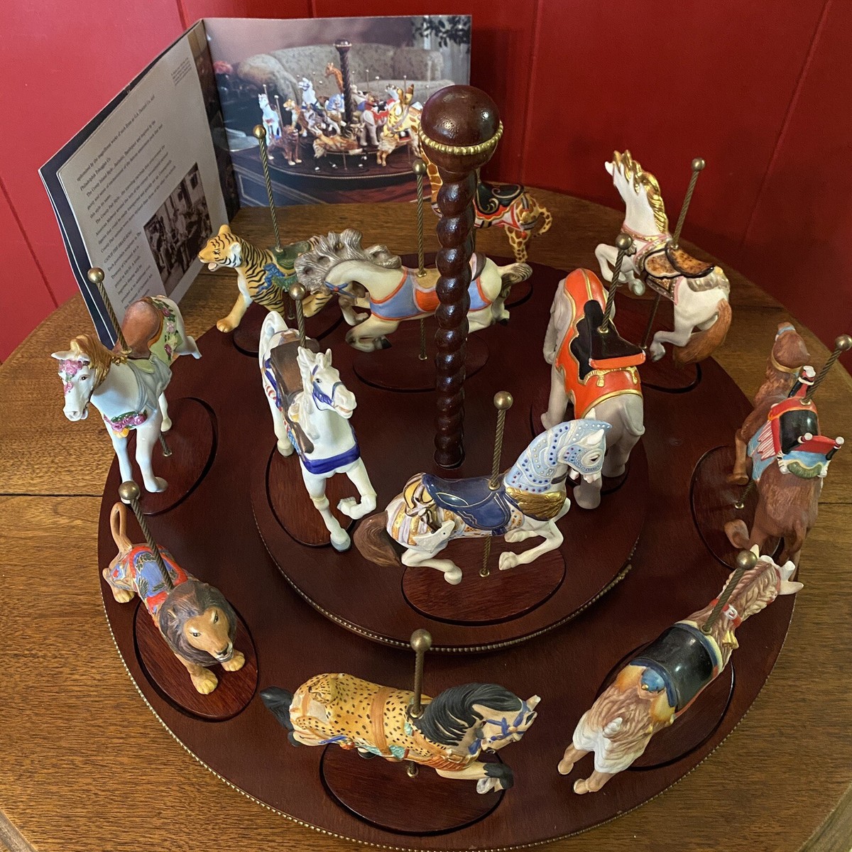 The Treasury of Carousel Art by William Manns Franklin Mint
