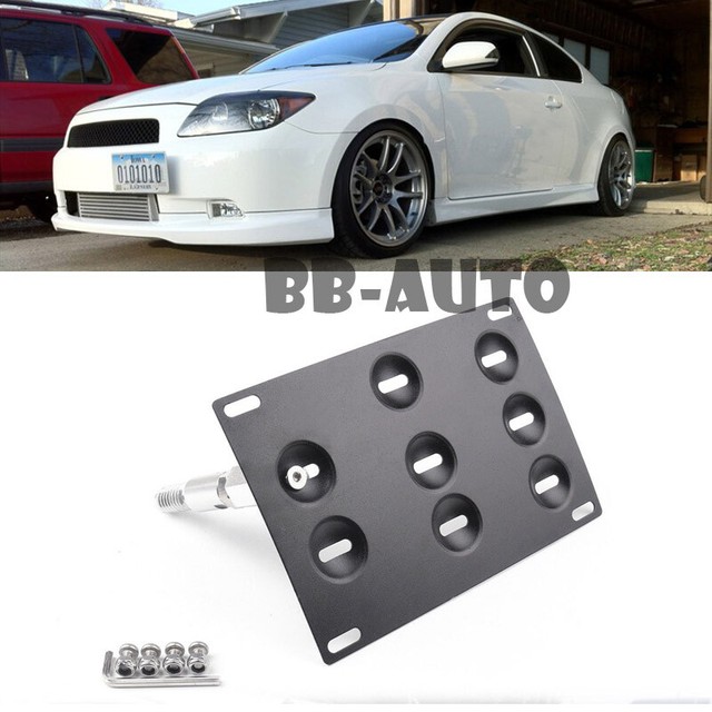 For 0510 Scion tC Bumper Tow Hook Hole Cover License Plate Bracket