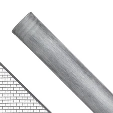 Saint-Gobain ADFORS Window Screens 1200"Lx36"W Heavy Duty Roll Aluminum Gray