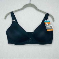 Warner's Women's Flex Revolution Underwire Contour Bra black 38D RD3761A