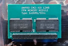 12MB DRAM Memory Module for AMPRO CM2 PC/104 Controllers