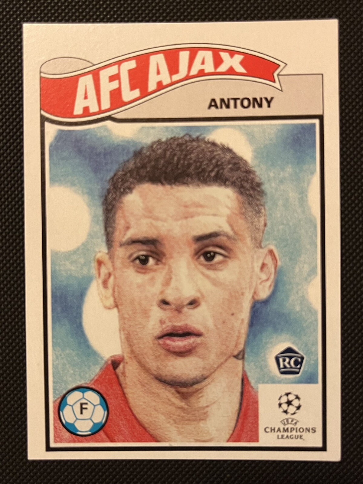 2020-21 Topps Living Set UCL Champions League Antony Afc Ajax Amsterdam RC #238