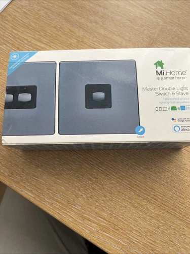 Energenie MiHome Master Double Light Switch With Slave MIH0091