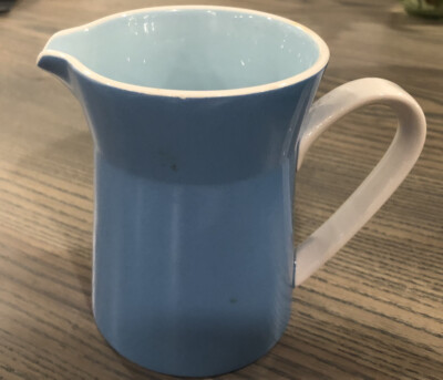 Amf Pitcher Vintage Mikasa C7500/D5550 Light Blue Creamer Pitcher 4