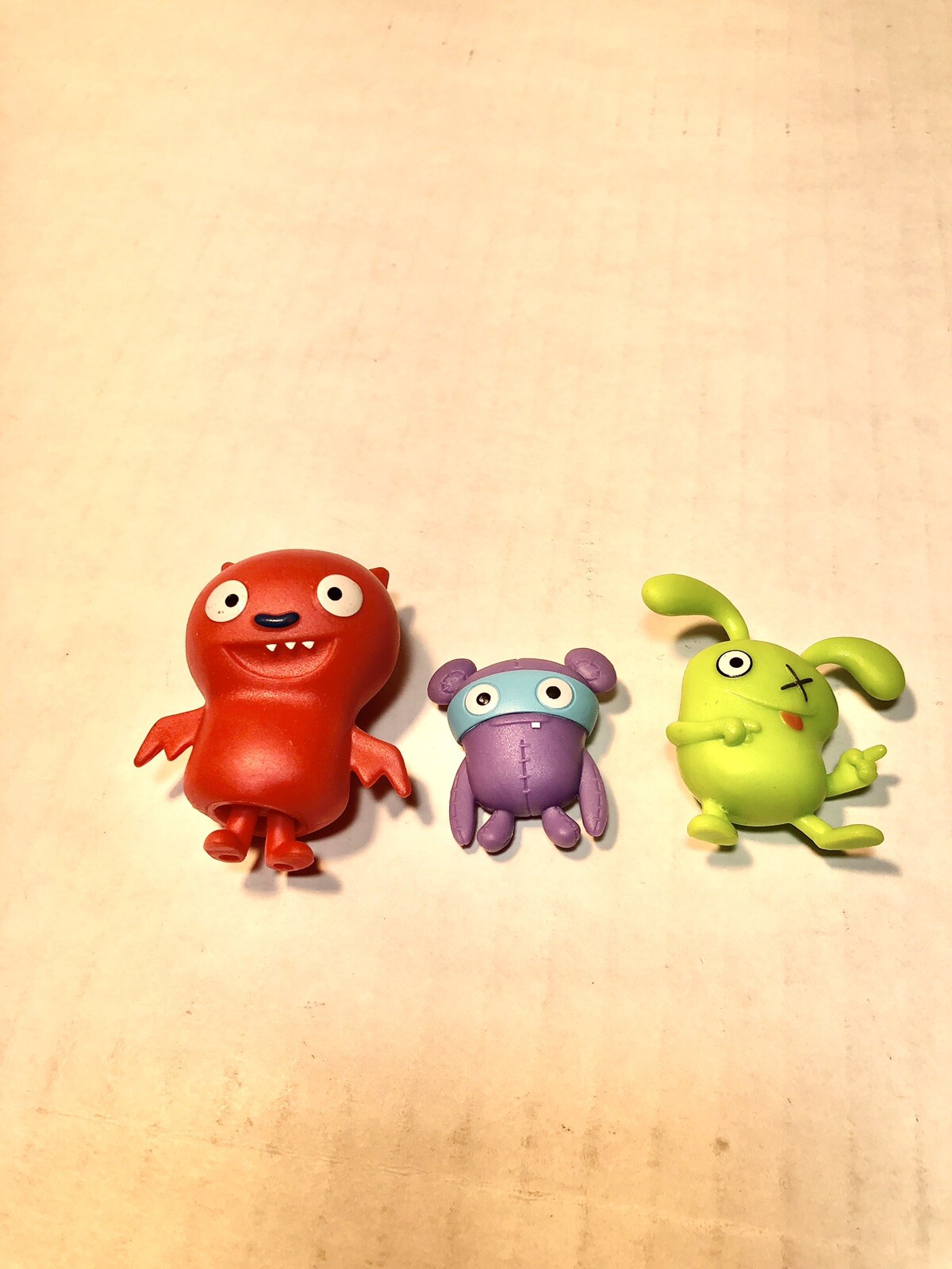 Mini Figures Lot Of 3 Character Toys