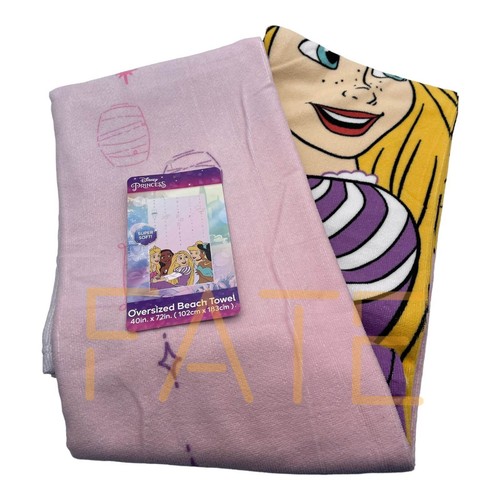 Toalla de playa de gran tamaño princesa niña chat 40"" x 72"" para niños adolescentes adultos Disney - Imagen 2 de 3