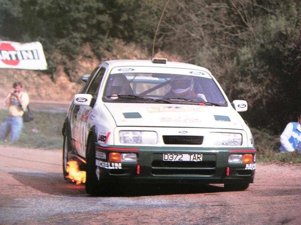 AUTOart 1:18 Ford Sierra Tour de Corse 1988 C. Sainz 88811 model car