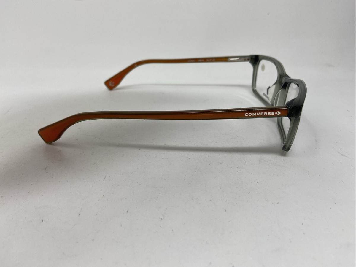 CONVERSE EYEWEAR VCO236 GREEN ORANGE 54-17-140 FLEX HINGE  display picture 3