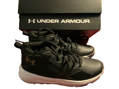 Under Armour UA Lockdown 5 Black/Gray - Size Kids US  5Y NEW.