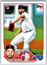 2023 TOPPS SERIES 2 CODY MORRIS ROOKIE RC CLEVELAND GUARDIANS #507
