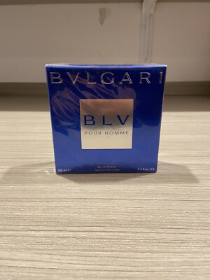 Rare Bvlgari BLV Pour Homme Eau De Toilette Batch 2011 New Sealed 100ml 3.4fl