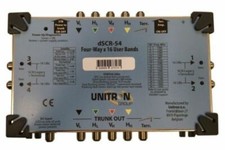 New Unitron dSCR-54 Four Way x 16 User Bands SCR/Legacy + Terrestrial