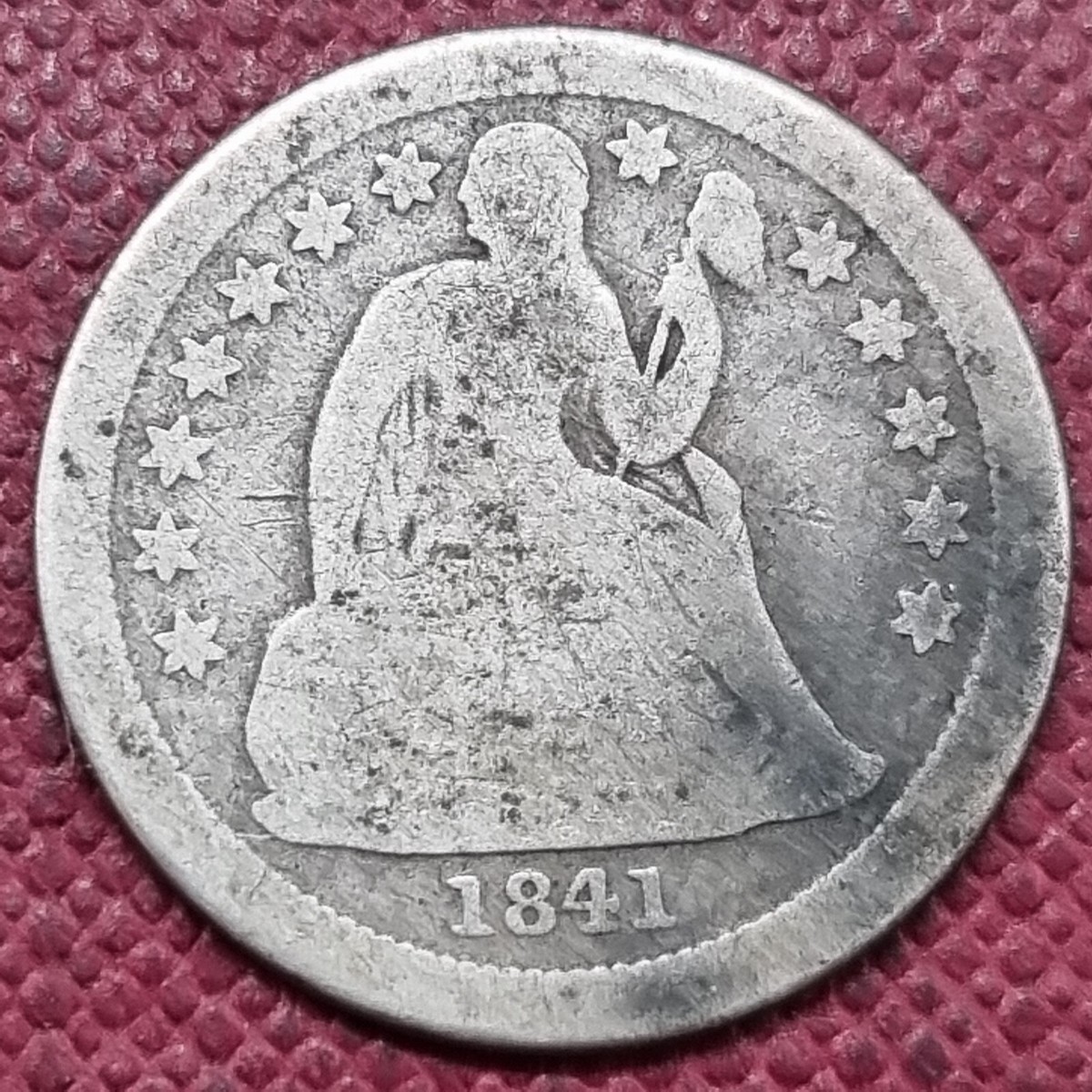 1841 O Seated Liberty Dime 10c Circulated #74516 | eBay
