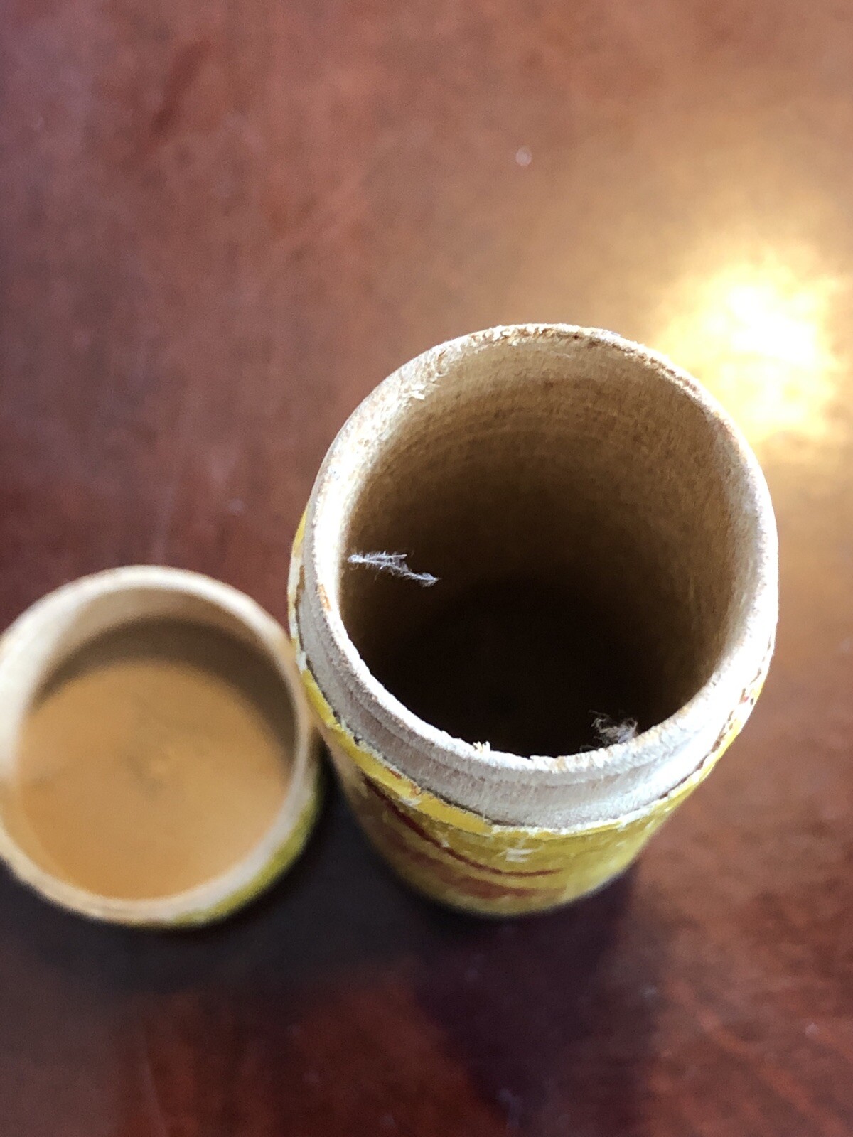 Freezone Corn Callus Remover Empty Wood Container Tube Cincinnati