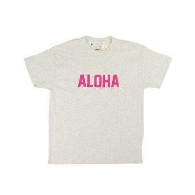 NWT Vanna Youngstein ASH GREY FUSCHIA Vanna Youngstein ALOHA TEE Size M 45