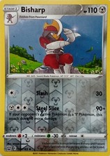104/163 BISHARP REVERSE HOLO BATTLE STYLES POKEMON CARD