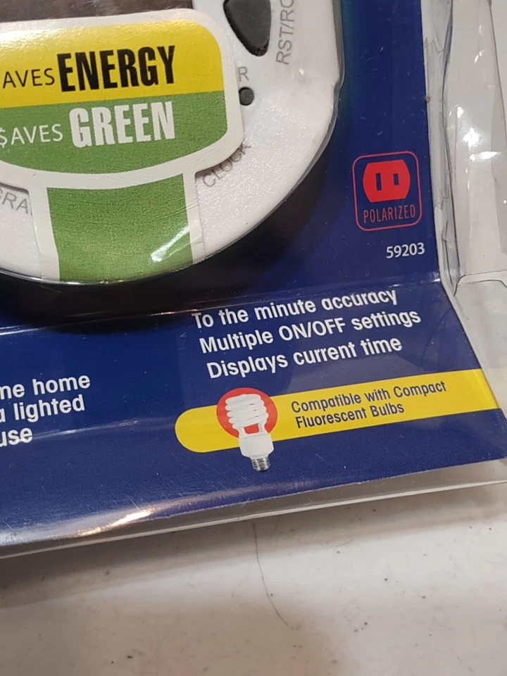 Temporizador de iluminación digital interior Woods DT300 7 días 59732 Foto 3 de 4