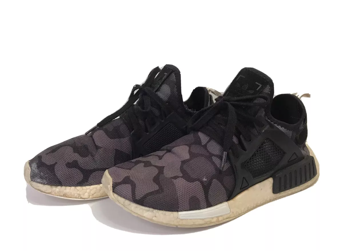 Adidas Boost Men s Camo Athletic Running Sneakers Shoes SHW675001