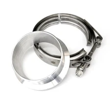 ATP-FLS-055 3.5" V-Band Flange & Clamp Set - Comp. Outlet