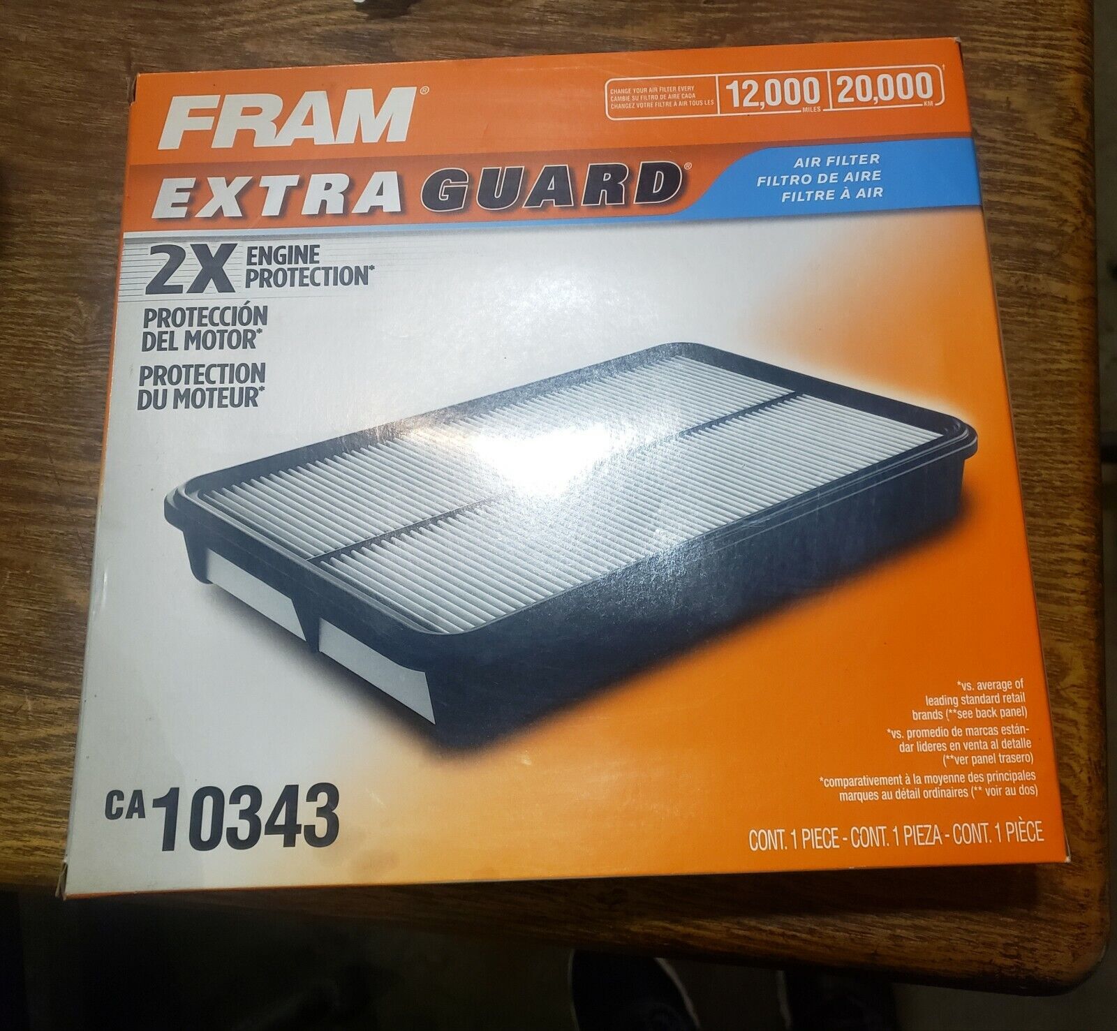 Fram Extra Guard Air Filter CA10343