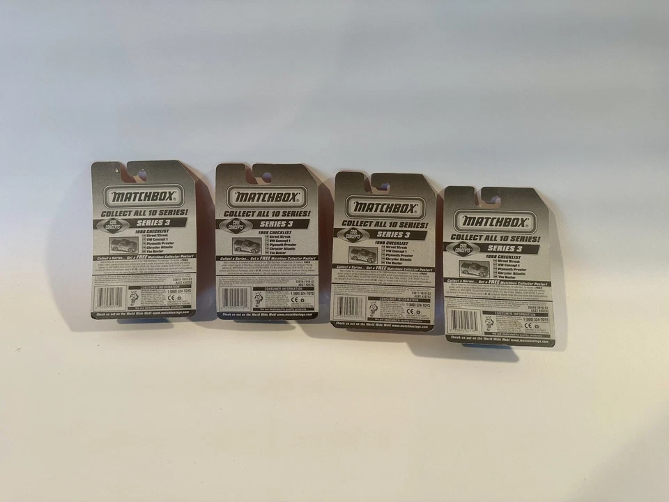 Matchbox Cool Concepts 1997 #16, #17, #18, #19, lote de 4 Foto 2 de 2