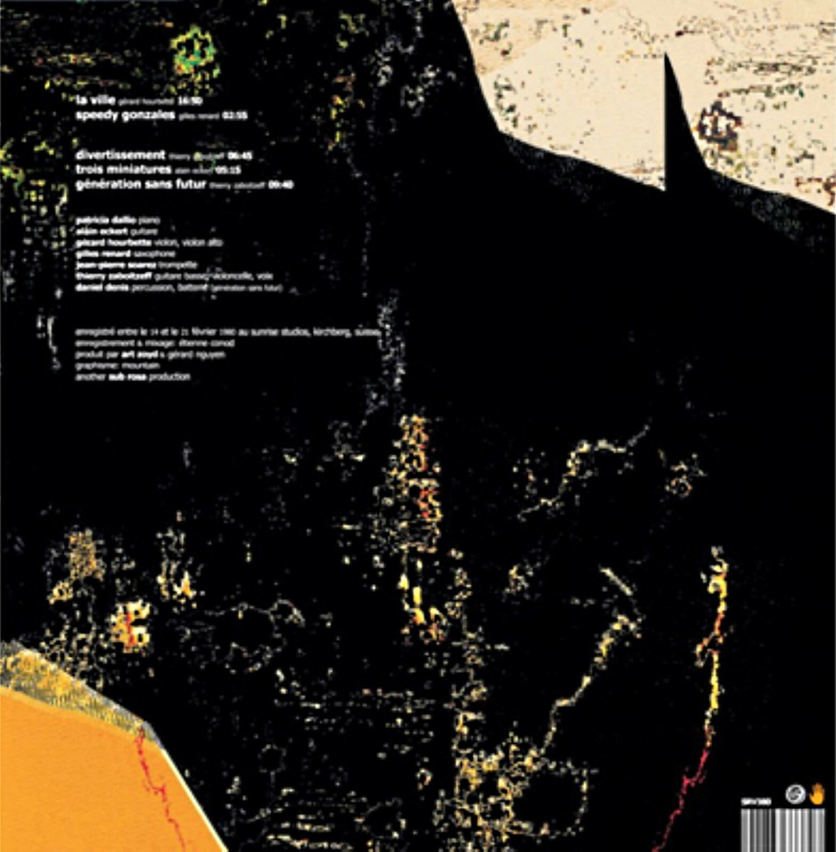 art zoyd 『Génération sans futur 』LP 【公式通販】