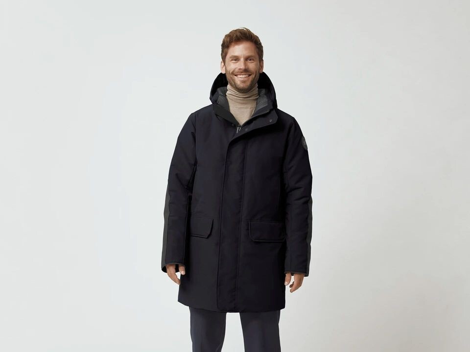 Canada Goose Jacket - Men Size XL, Black Brockton Parka BRAND NEW