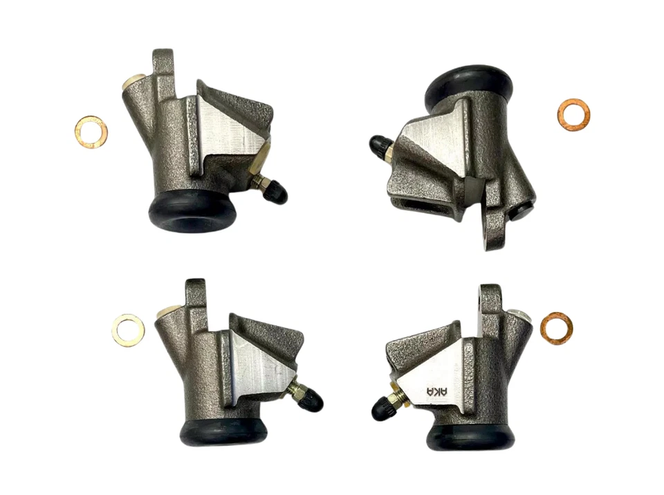 Juego de cilindros de rueda de freno delanteros y traseros DeSoto Chrysler 1956-1958 Foto 2 de 4