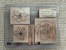 Stampin' Up Retired Stamp Set Fifth Avenue Floral