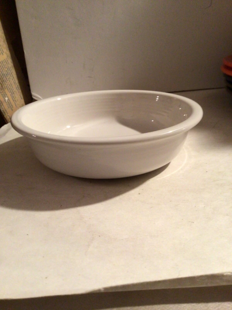 Fiestaware Med 19 oz Serving Bowl Soup Cereal Fiesta White eBay