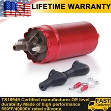 45-125psi High Pressure External Inline EFI Fuel Pump Replaces for Walbro E10009