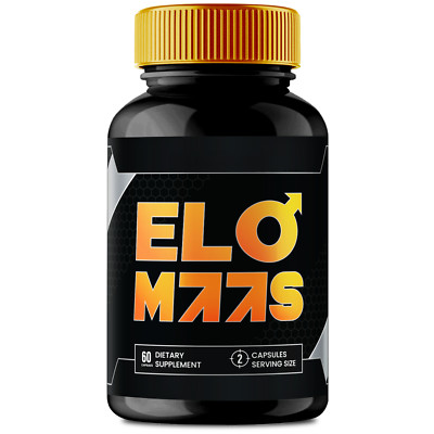 Elo Maas Men Capsules, Male Health Pills to Improve Stamina & Endurance 60ct