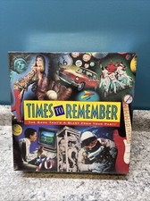Times to Remember Milton Bradley Board Game 1991 - Vintage-