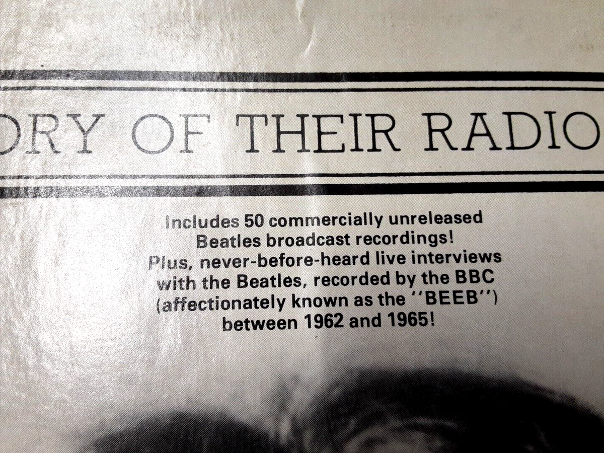 The BEATLES At The BEEB (The story of their Radio Career)3 LP