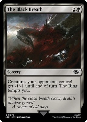 The Black Breath C Universes Beyond: The Lord of the Rings: Tales of Middle-eart