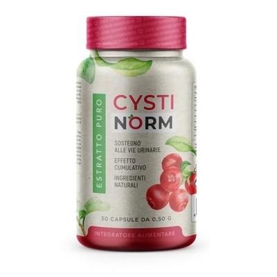CYSTI NORM Forte, 30 Kapseln, natürliche Formel zur Unterstützung der...