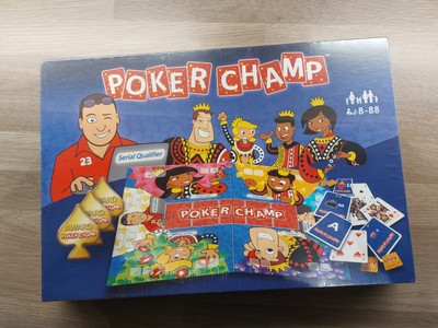 Poker Champ Brettspiel, Familienkartenspiel, 2012, neu & versiegelt